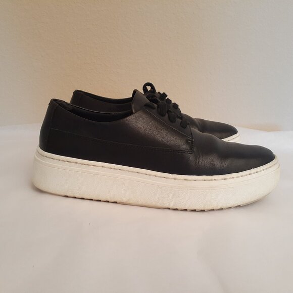 Eileen Fisher Leather Sneakers - Picture 3 of 9